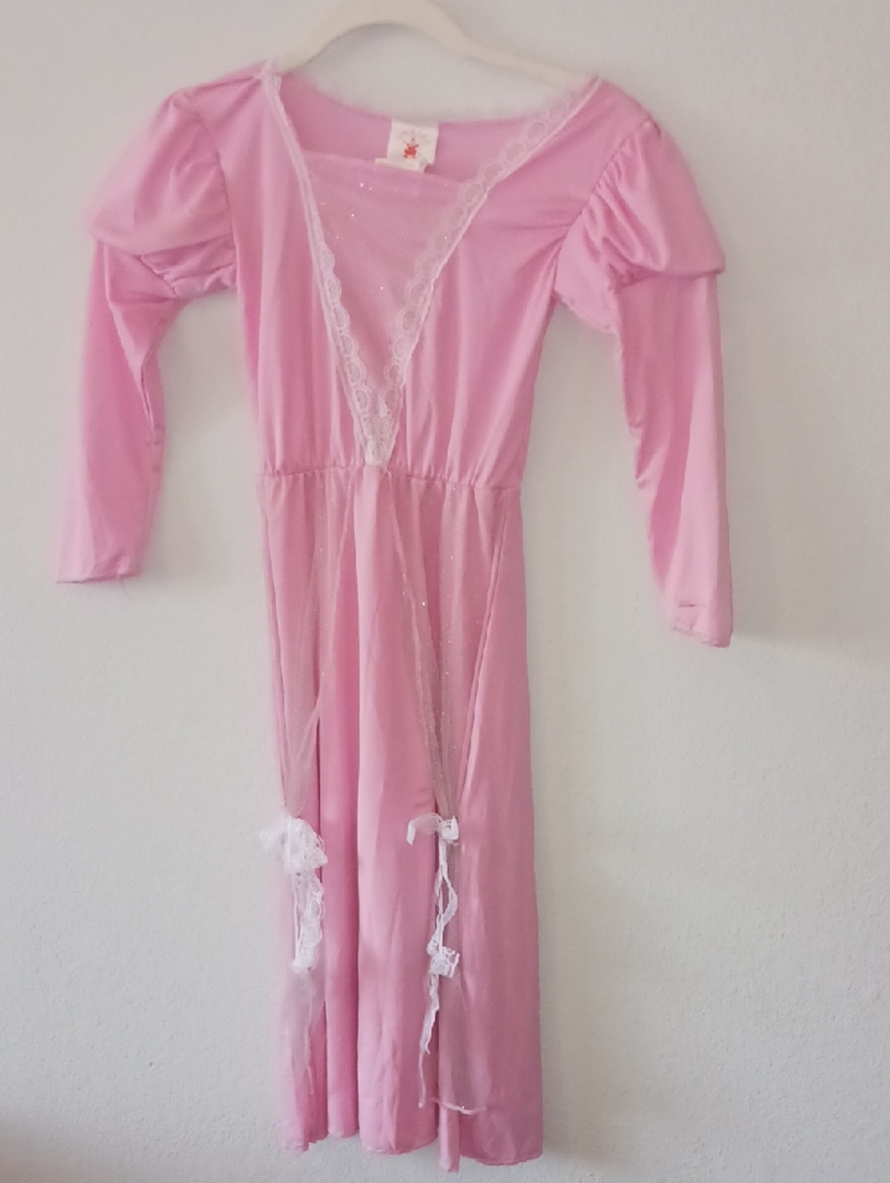 🐞10 for 13❗️SALE❗️Kids Pink Long Sleeve Dress with Lace Accents